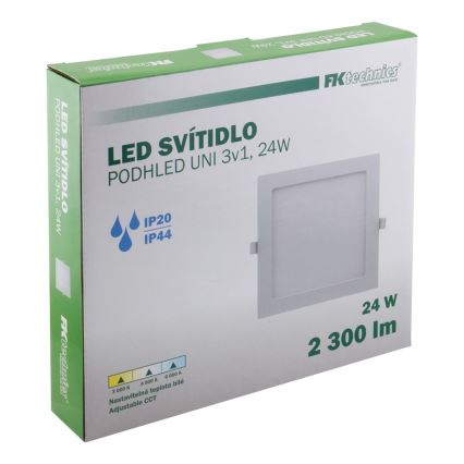 LED-Deckenleuchte für das Badezimmer LED/24W/230V 3000/4000/6000K IP44