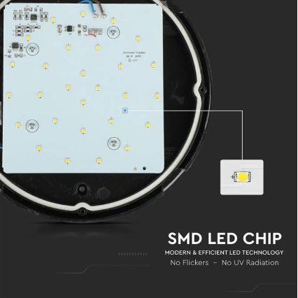 LED-Deckenleuchte für den Außenbereich LED/12W/230V IP54