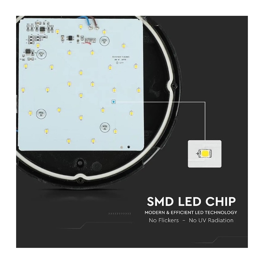 LED-Deckenleuchte für den Außenbereich LED/12W/230V IP54