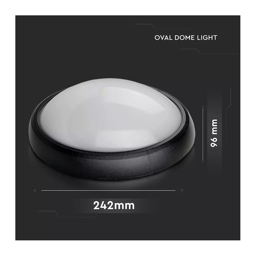 LED-Deckenleuchte für den Außenbereich LED/12W/230V IP54