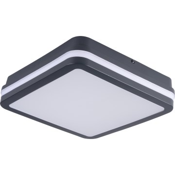 LED-Deckenleuchte für den Außenbereich mit Bewegungssensor BENO LED/12/18W/230V 3000/3500/4000K IP65 anthrazit eckig