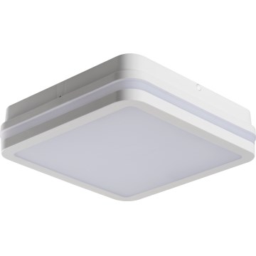 LED-Deckenleuchte für den Außenbereich mit Bewegungssensor BENO LED/12/18W/230V 3000/3500/4000K IP65 weiß eckig