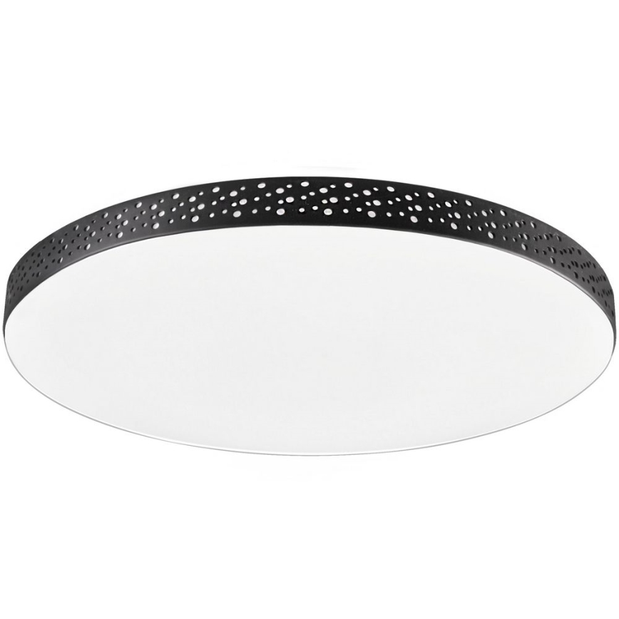 LED-Deckenleuchte fürs Badezimmer MOON LED/18W/230V schwarz IP44