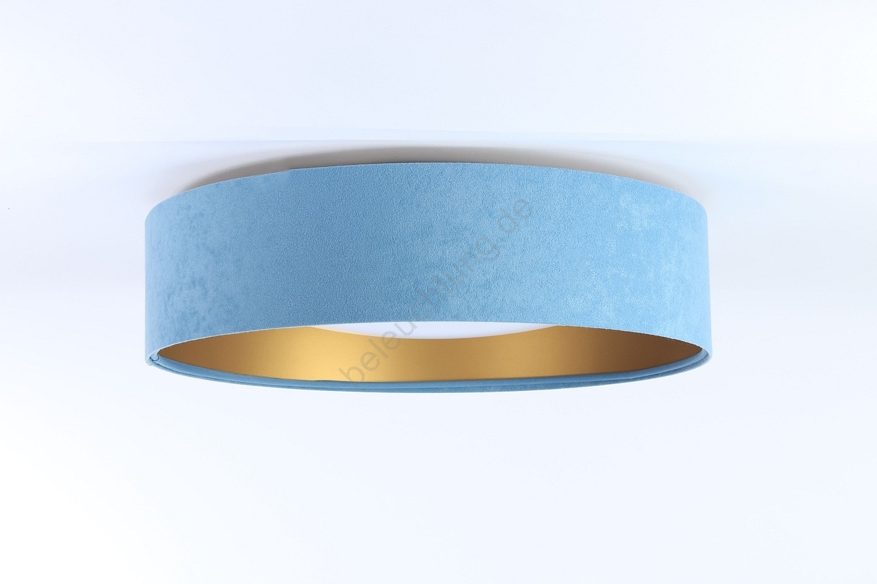 LED Deckenleuchte GALAXY 1xLED/20W/230V blau/gold | Beleuchtung.de