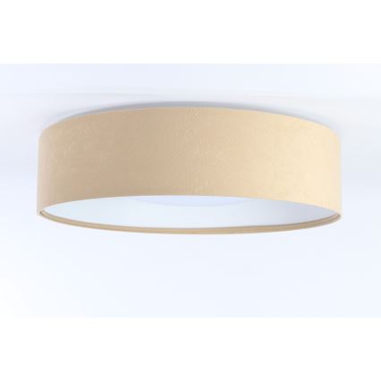 LED Deckenleuchte GALAXY 1xLED/24W/230V Ø 44 cm Beige/Weiß