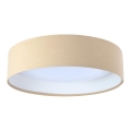 LED Deckenleuchte GALAXY 1xLED/24W/230V Ø 44 cm Beige/Weiß
