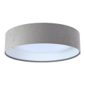 LED Deckenleuchte GALAXY 1xLED/24W/230V Ø 44 cm grau/weiß