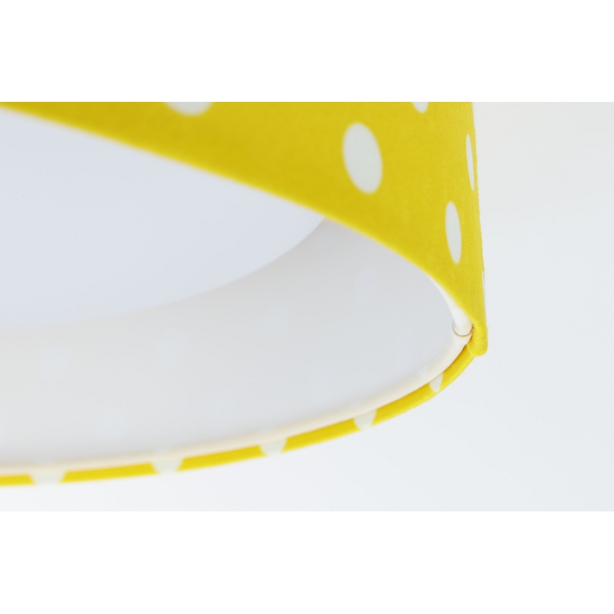 LED Kinder-Deckenleuchte GALAXY KIDS LED/24W/230V gelb/weiß mit Punkten