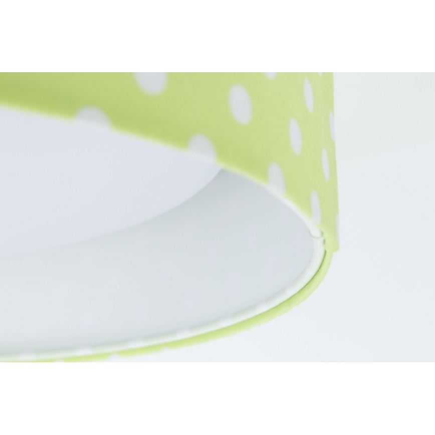 LED Kinder-Deckenleuchte GALAXY KIDS LED/24W/230V grün/weiß mit Punkten