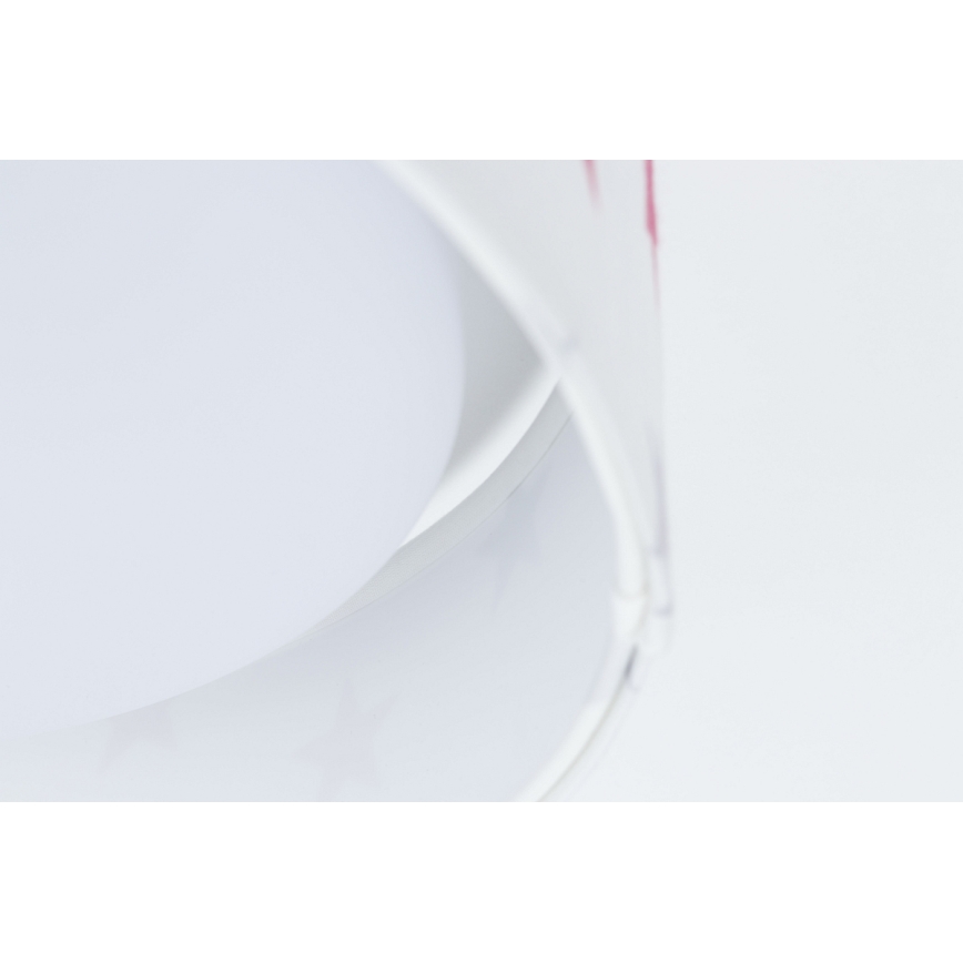 LED-Deckenleuchte GALAXY KIDS LED/24W/230V Sterne weiß/pink/grau