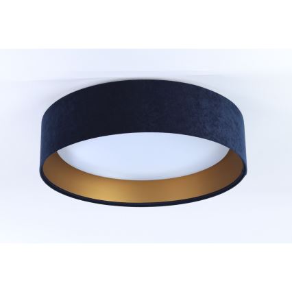 LED-Deckenleuchte GALAXY LED/24W/230V Ø 44 cm blau/gold