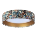 LED Deckenleuchte GALAXY LED/24W/230V Ø 44 cm mehrfarbig/goldfarben