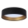 LED-Deckenleuchte GALAXY LED/24W/230V Ø 44 cm schwarz/gold