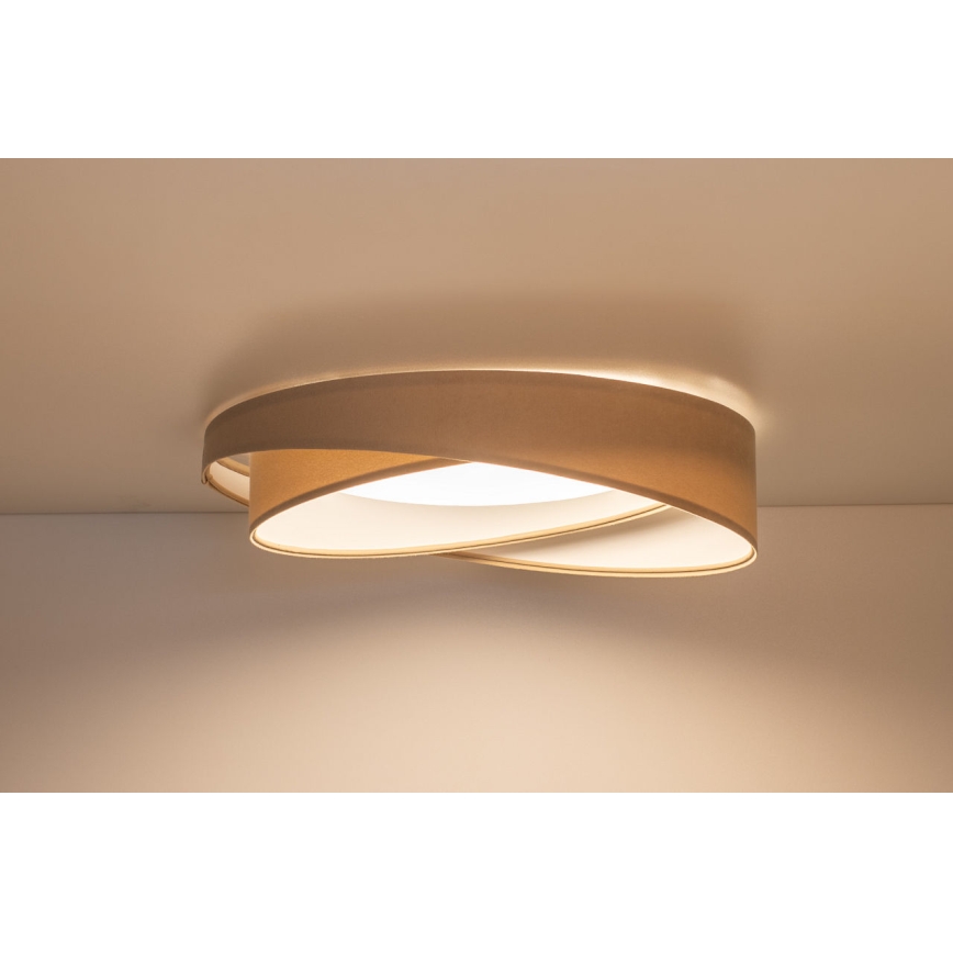 LED-Deckenleuchte GALAXY MODERN LED/24W/230V Durchmesser 55 cm beige/weiß