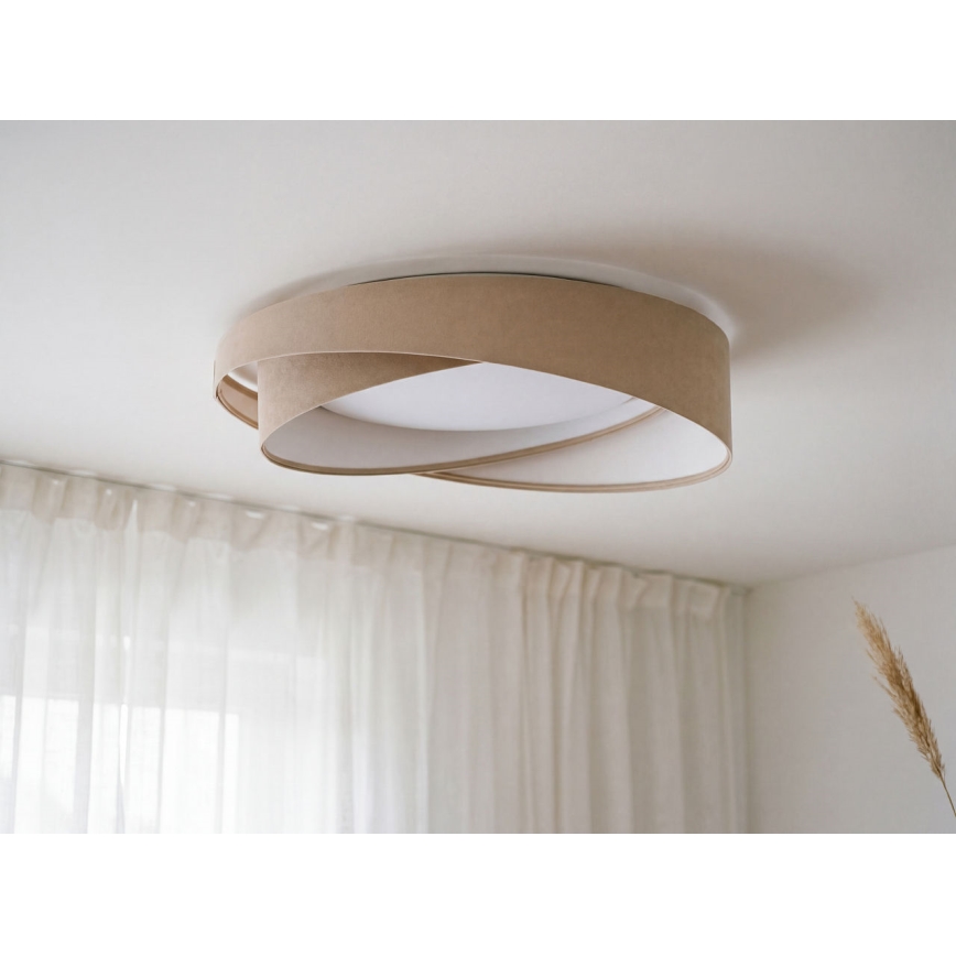 LED-Deckenleuchte GALAXY MODERN LED/24W/230V Durchmesser 55 cm beige/weiß