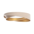 LED-Deckenleuchte GALAXY MODERN LED/24W/230V Ø 55 cm beige/gold
