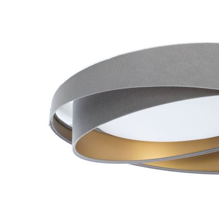 LED-Deckenleuchte GALAXY MODERN LED/24W/230V Ø 55 cm grau/gold