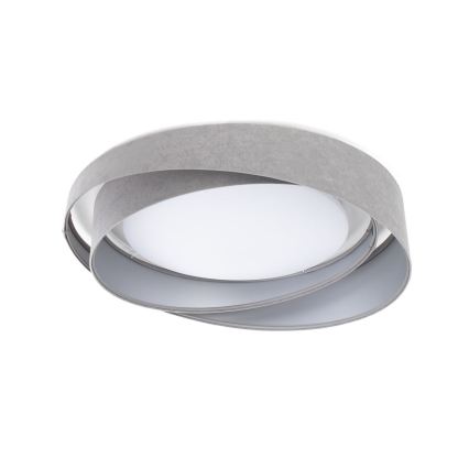 LED-Deckenleuchte GALAXY MODERN LED/24W/230V Ø 55 cm grau/silber