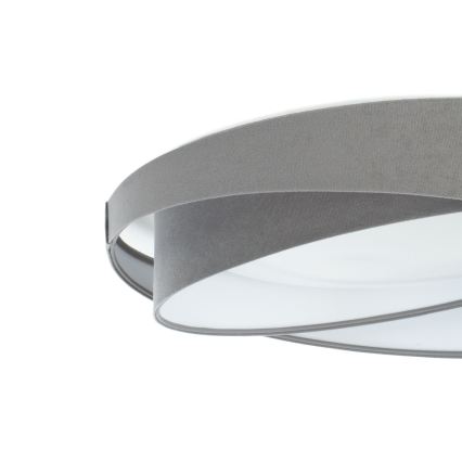 LED-Deckenleuchte GALAXY MODERN LED/24W/230V Ø 55 cm grau/weiß