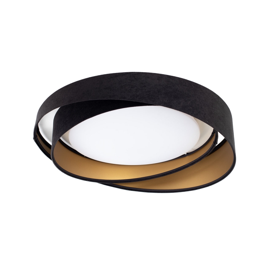 LED-Deckenleuchte GALAXY MODERN LED/24W/230V Ø 55 cm schwarz/gold