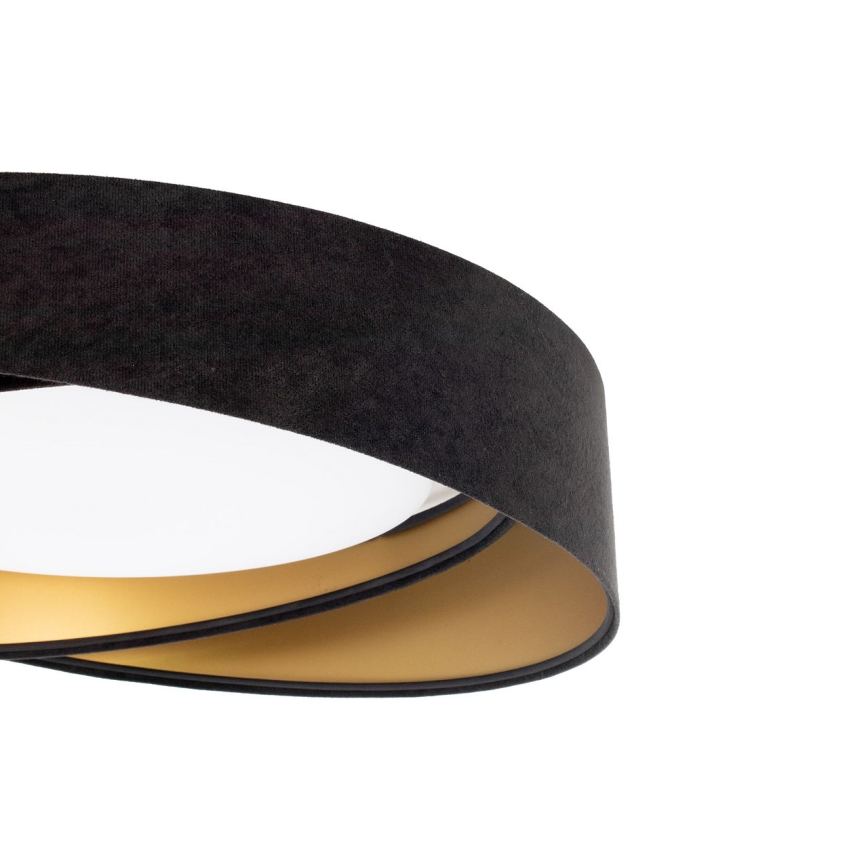 LED-Deckenleuchte GALAXY MODERN LED/24W/230V Ø 55 cm schwarz/gold