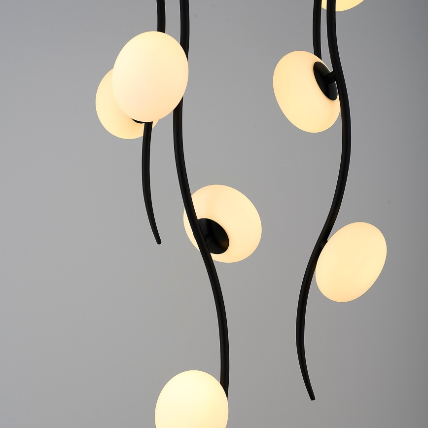 LED Deckenleuchte GELA 18xLED/3W/230V 3000K schwarz