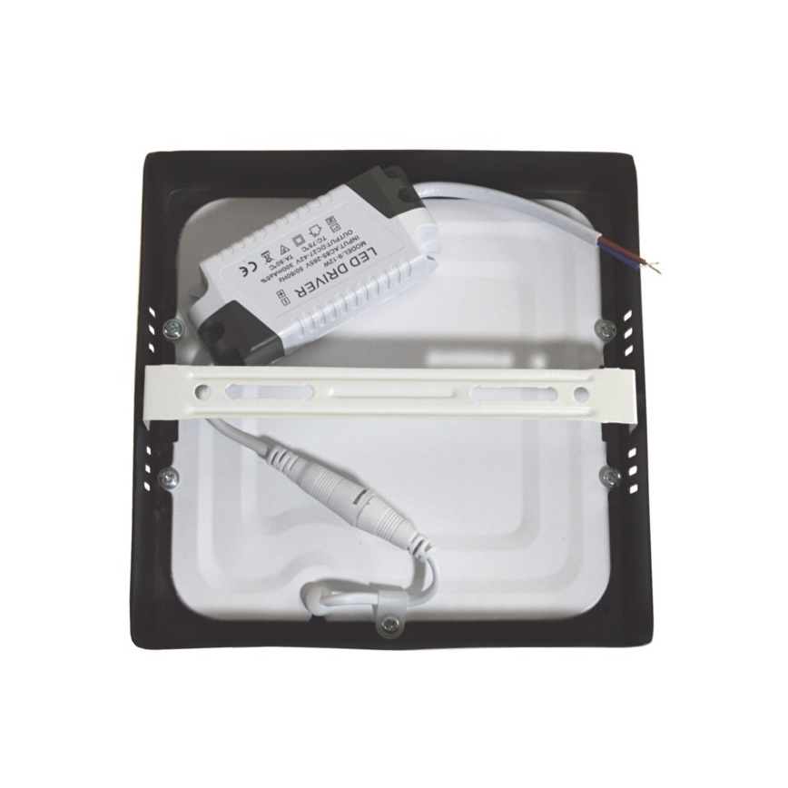 LED-Deckenleuchte GERRY LED/12W/230V 4000K schwarz