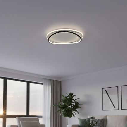 LED-Deckenleuchte HALO LED/38W/230V Ø 50 cm schwarz