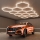 LED-Deckenleuchte HEXAGON LED/570W/85-265V 4000K 522x298 cm CRI 90 IP44 weiß