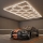 LED-Deckenleuchte HEXAGON LED/696W/85-265V 4000K 484x243 cm Ra 90 IP44 weiß