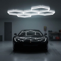 LED-Deckenleuchte HEXLINE, 216 W, 230 V, 6500 K, 208x300 cm, weiß