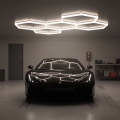 LED-Deckenleuchte HEXLINE LED/216W/230V 4000K 208x300 cm weiß