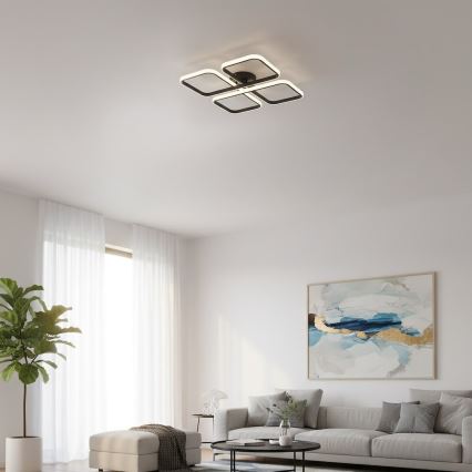 LED-Deckenleuchte HIDALGO LED/40W/230V schwarz