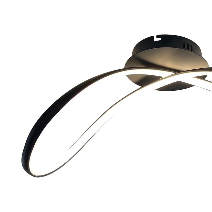 LED-Deckenleuchte INFINITY LED/21W/230V schwarz
