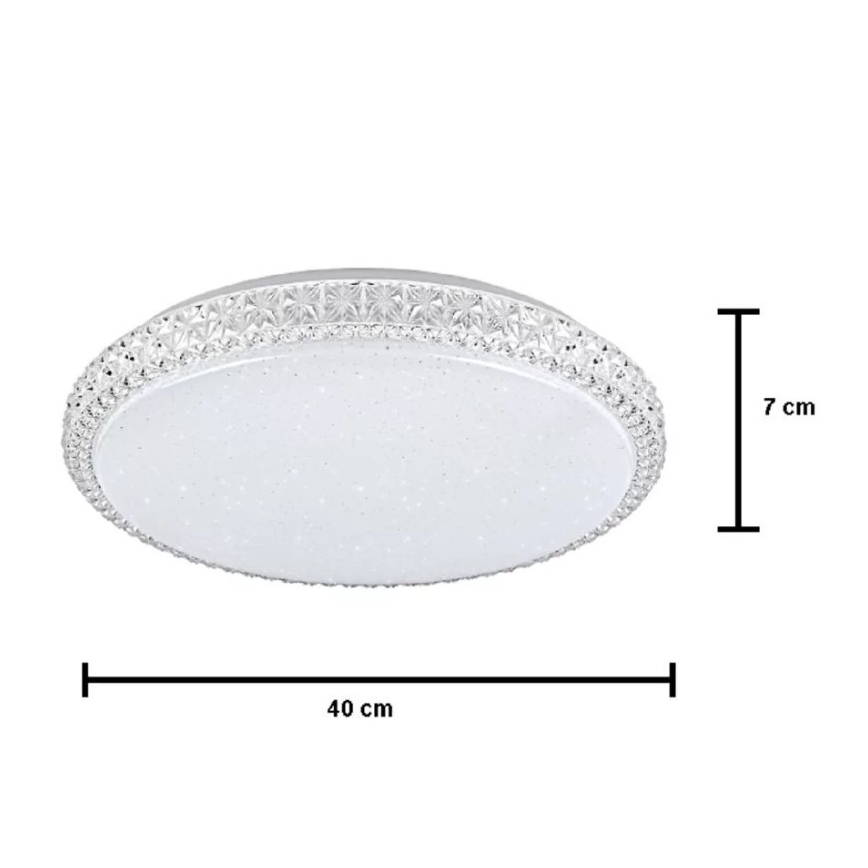 LED Deckenleuchte IRINA LED/48W/230V mit Fernbedienung