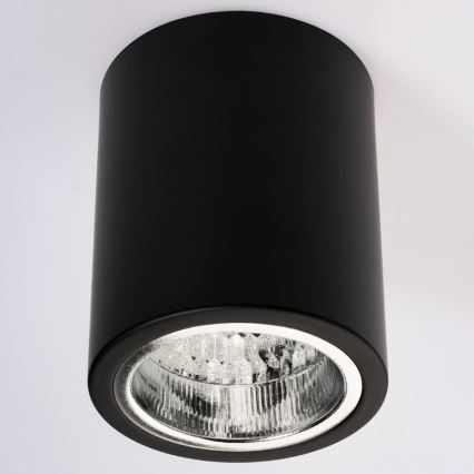 LED-Deckenleuchte JUPITER 1xE27/6W/230V 120x98 mm schwarz