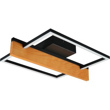 LED Deckenleuchte LARYSA LED/11,5W/230V 35x45 cm Kiefer