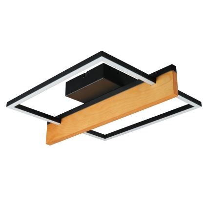 LED Deckenleuchte LARYSA LED/11,5W/230V 35x45 cm Kiefer