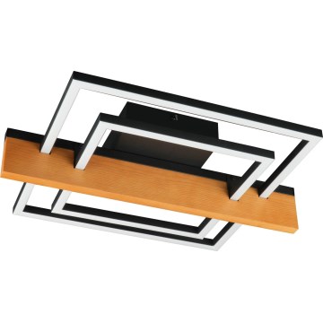 LED Deckenleuchte LARYSA LED/23W/230V 35x45 Kiefer