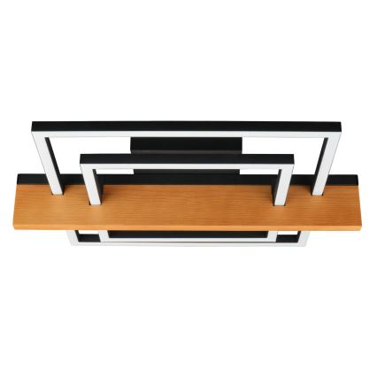 LED Deckenleuchte LARYSA LED/23W/230V 35x45 Kiefer