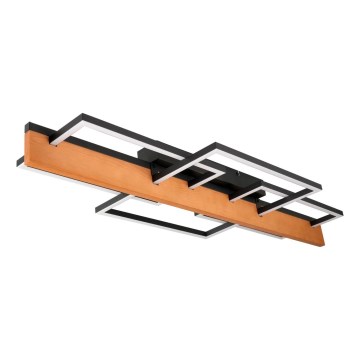 LED-Deckenleuchte LARYSA LED/35W/230V 35x90 cm Kiefer