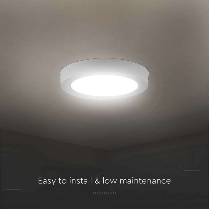 LED-Deckenleuchte LED/12W/230V 3000K weiß