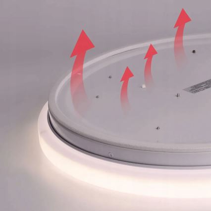 LED-Deckenleuchte LED/12W/230V 4000K d 21,5 cm weiß