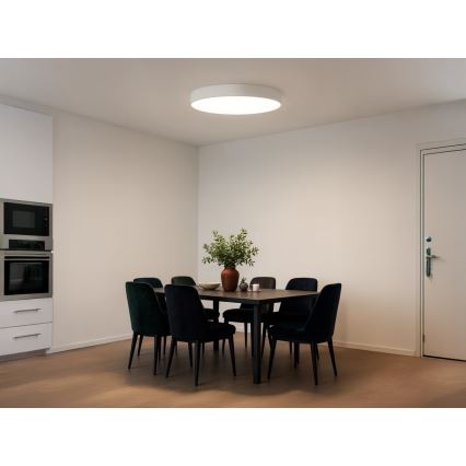 LED-Deckenleuchte LED/135 W/230 V 3000/4000/6500 K Ø 80 cm weiß