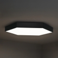 LED-Deckenleuchte LED/135W/230V 3000/4000/6500K Ø 80 cm schwarz