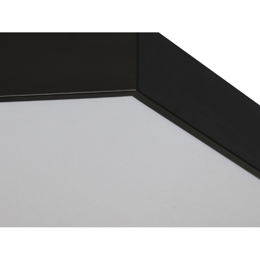LED-Deckenleuchte LED/135W/230V 3000/4000/6500K Ø 80 cm schwarz