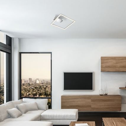 LED Deckenleuchte LED/14W/230V matt-chrom