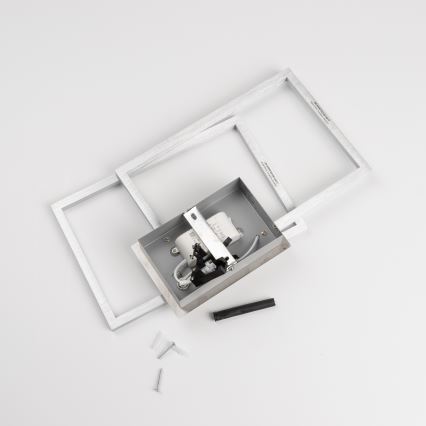 LED Deckenleuchte LED/17W/230V mattchrom