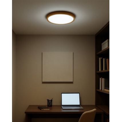 LED-Deckenleuchte LED/18W/230V 3000/4000/6500K Ø 23 cm Beige
