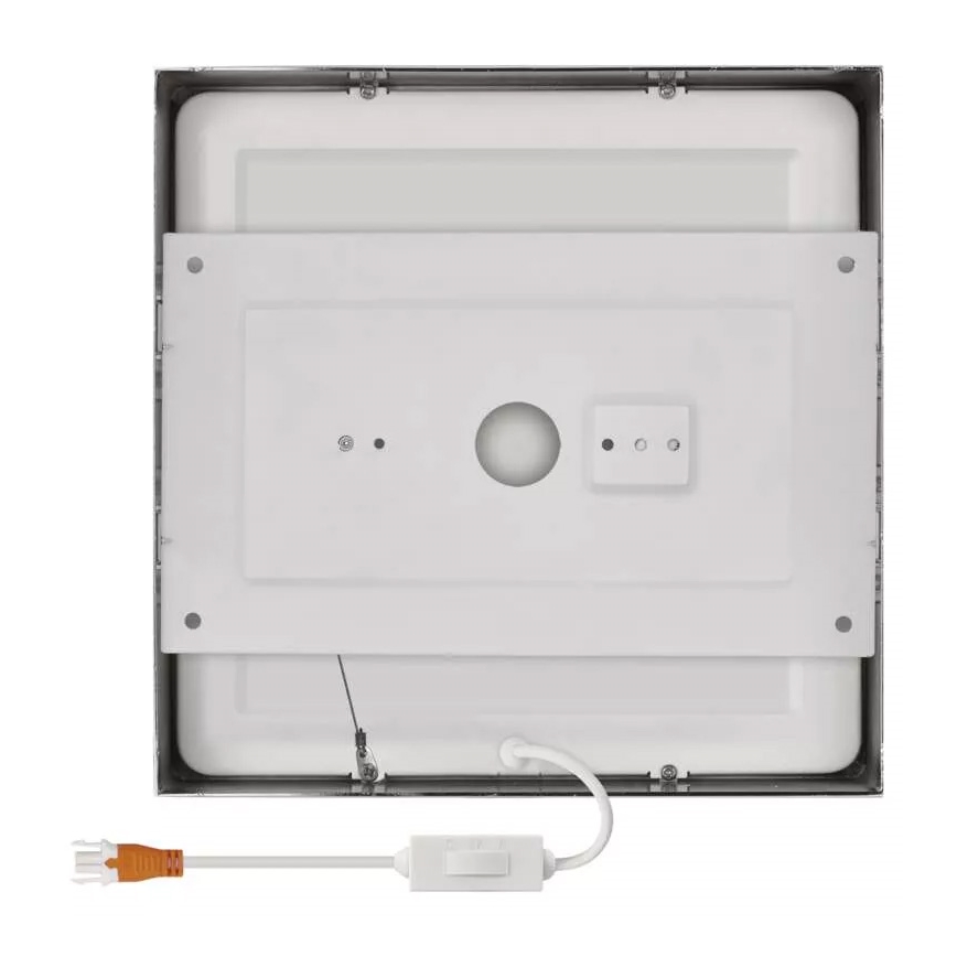 LED-Deckenleuchte NEXXO LED/21W/230 3000/3500/4000K 22,5x22,5 cm matt Chrom